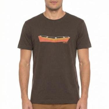 Imagem de Camiseta Osklen Slim Vintage Barco Caiçara Masculina-Masculino