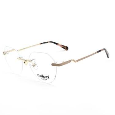 Imagem de Armação de Óculos Colcci C6288e4652 Dourado Brilho cat1-Feminino