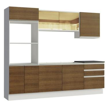 Imagem de Armário De Cozinha Completa Acordes Com Balcão sem Tampo E Pia