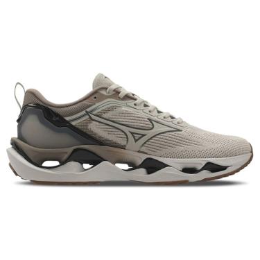 Imagem de Tênis Mizuno Wave Stratos 3 - Masculino - Bege