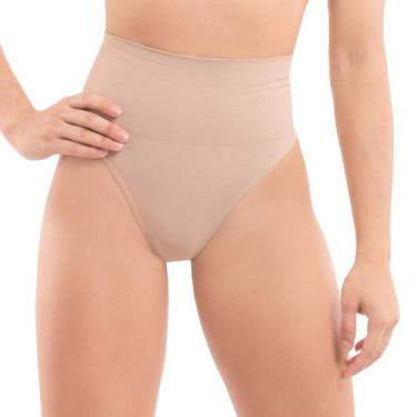 Imagem de Calcinha modelo fio dental modeladora Selene, EG, Chocolate