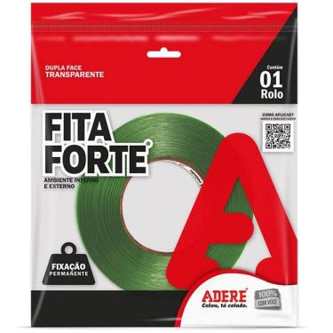 Imagem de Fita Dupla Face Adesiva EXTRA Forte 12MM X 20M XT080 Adere