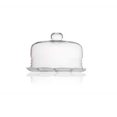 Imagem de Queijeira de Vidro Pequena Redonda com Tampa - Luvidarte