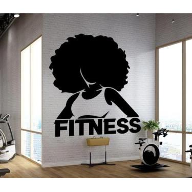 Imagem de Adesivo de parede  academia e musculação  - Ambiente dekorado, 60cm, p