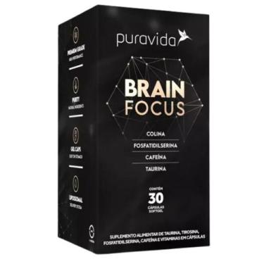 Imagem de Brain Focus - (30 Capsulas Softgel) - Pura Vida