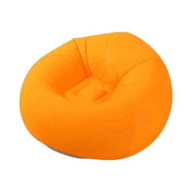 Imagem de Sofá Inflável Portátil De PVC Para Sala De Estar, Camping Ao Ar Livre 