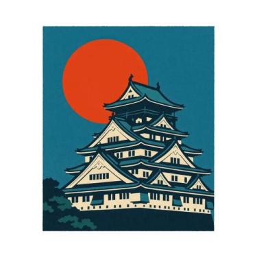 Imagem de Pôster Vintage De Arte Zen Japonesa, Pintura Em Tela De Osaka, Tóquio,