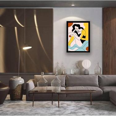 Imagem de Quadro Decorativo Figurativo Série Mulher Verão 2 34x23cm