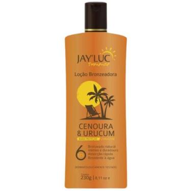 Imagem de Loção Bronzeadora JayLuc FPS 6 Cenoura e Urucum 230g