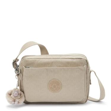 Imagem de Bolsa Kipling Abanu M Sign Beige Emb-Feminino