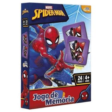 Imagem de Jogo da Memória Homem Aranha - 24 Pares - Toyster - TOYSTER BRINQ