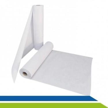 Imagem de Rolo Papel Lençol Descartável Antialérgico Maca Hospitalar Clínica Con
