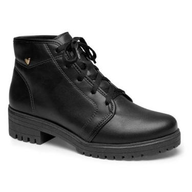 Imagem de Bota Cano Baixo Mississipi J1361 Feminina - Preta, Preto, 37