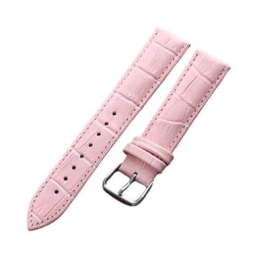 Imagem de Pulseira De Couro Para Samsung Galaxy Watch 4 5 6 Classic pro 3 Active