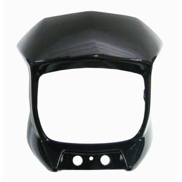 Imagem de Carenagem Farol Xtz 125 Azul, Branca, Preta - Sportive, PRETO, Unidade