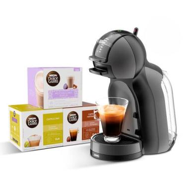 Imagem de Kit Cafeteira Nescafé Dolce Gusto Mini Me Preta + 30 cápsulas, 110V