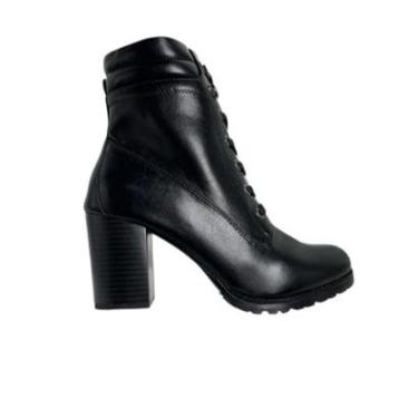 Imagem de Bota Coturno Salto alto Mooncity - Preto-Feminino
