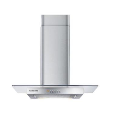 Imagem de Coifa de Parede Continental 60cm Inox com Vidro (CC6VX), Prata, 110V
