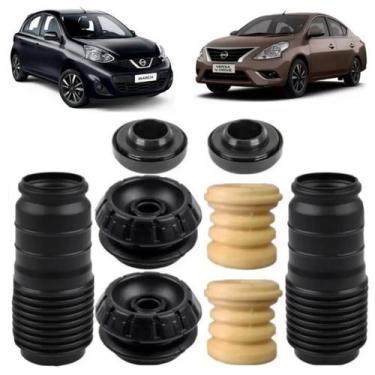 Imagem de Kit Batente Coxim Amortecedor Dianteiro March Nissan 2 Lados - SKIP