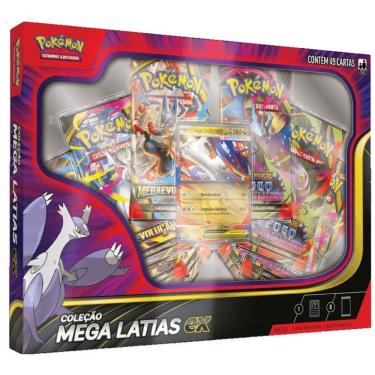 Imagem de Jogo de Cartas - Pokemon - Box Mega Latias Ex - COPAG DA AMAZONIA