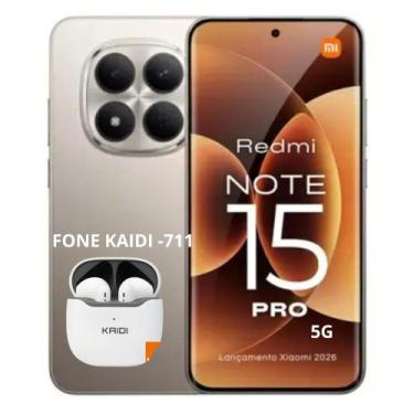 Imagem de Celular Smartphone NOTE 15 5G PRO NFC 8GB 512GB 200MP Câmera 32mp fron