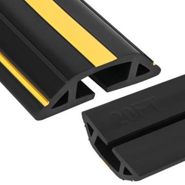 Imagem de Tampa de cabo Papillon Heavy Duty PVC Floor Cord 10m 2 rolos