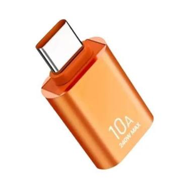 Imagem de Adaptador USB C Para USB 3.0 OTG 10A, Conversor Tipo C Para USB Para X