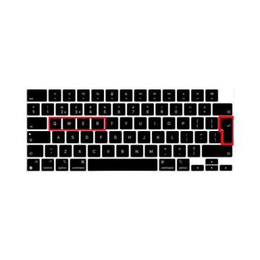 Imagem de Capa De Teclado Para MacBook pro 14 16 13.6 15.3 M2 M3 A2442 A2779 A29