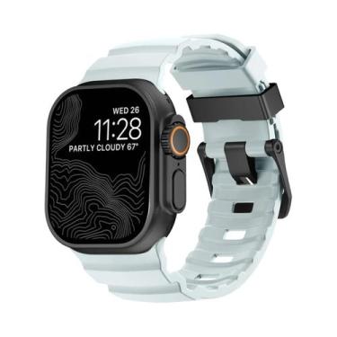 Imagem de Pulseira De Silicone Trail De 49mm 46mm 45mm 44mm Para Apple Watch Ult