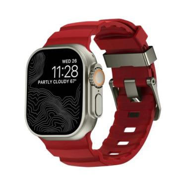 Imagem de Pulseira De Silicone Trail De 49mm 46mm 45mm 44mm Para Apple Watch Ult