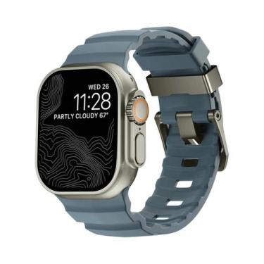 Imagem de Pulseira De Silicone Trail De 49mm 46mm 45mm 44mm Para Apple Watch Ult
