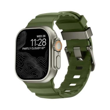 Imagem de Pulseira De Silicone Trail De 49mm 46mm 45mm 44mm Para Apple Watch Ult
