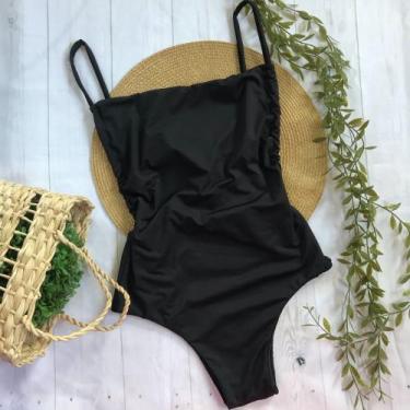 Imagem de Maiô com amarração nas laterais - (A) Mar Beach Wear, GG