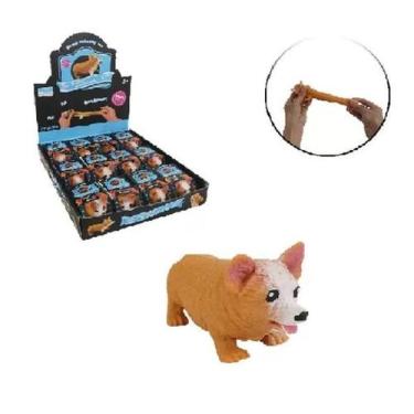 Imagem de Brinquedo Animais Cachorro Estica Esmaga Fidget Antiestresse - Toys