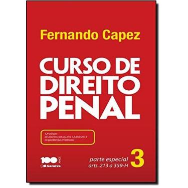 Imagem de Curso de Direito Penal: Parte Especial - Vol.3 - SARAIVA (JURIDICOS) -