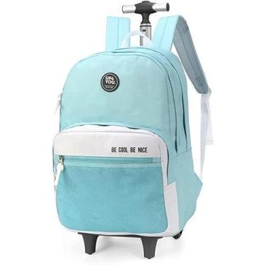 Imagem de Mochila com Carrinho Up4You Verde - LUXCEL