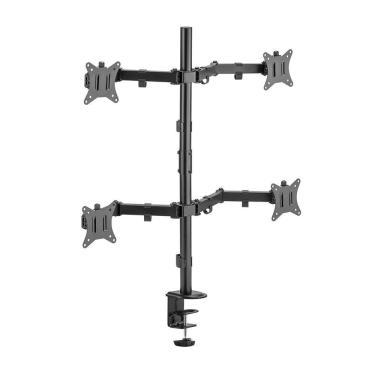 Imagem de Suporte para 4 Monitores Vertical 17-32 Polegadas Smq440c com Ajuste de Altura e Inclinação Vinik