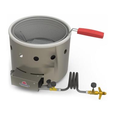 Imagem de Fritadeira a Gás 3L Alta Pressão PR-310 g com Cesto Removível em Aço Inox 430 Progás