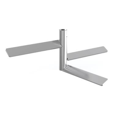 Imagem de Conjunto de Pá para Salgados Anodilar 3544 para Misturadeira 5L em Inox com Superfície Eletropolida