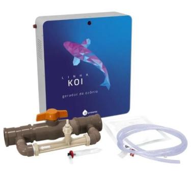 Imagem de Gerador de Ozônio para Lagos Ornamentais Q1 Ambiental KOI 60 220V até 