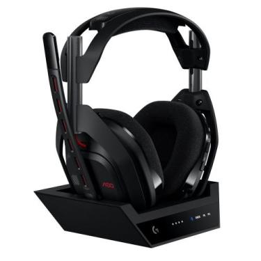 Imagem de Headset Gamer Sem Fio Astro Gaming A50 LIGHTSPEED + Base Station (Gen 