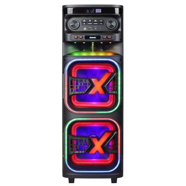 Imagem de Torre de Som Amvox ATX 1508M Quadradinho 1500W RMS Bluetooth Bivolt 