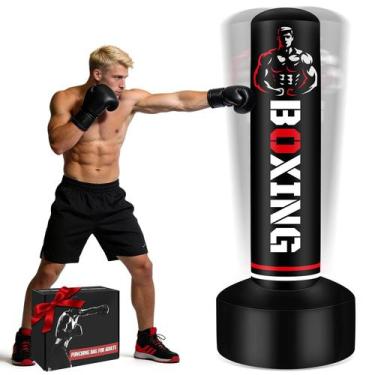Imagem de Saco de pancadas YORWHIN 178 cm de chão para kickboxing e MMA