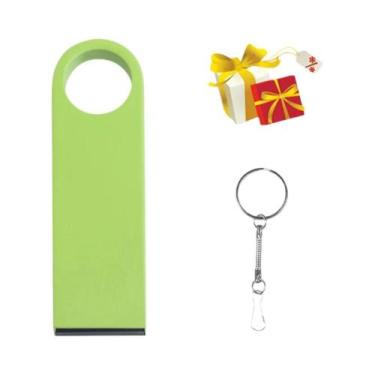 Imagem de Pen Drive USB De Metal 128GB 64GB 32GB 4GB 8GB 16GB Com Corrente Gráti