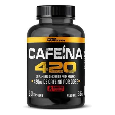 Imagem de Cafeína 420mg - Pote 60 Cápsulas - Pro Healthy Sem Sabor - Congratulat