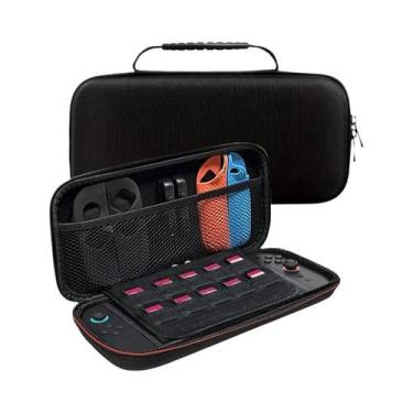 Imagem de Capa Rígida Para Console Switch 2, Bolsa De Armazenamento Portátil Par