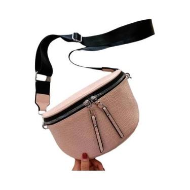 Imagem de Bolsa de Peito Feminina - Modelo Sela de Luxo em Alta Qualidade, 24x8x