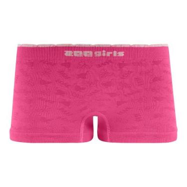 Imagem de Calcinha Boxer Infantil sem Costura Love Pink, P