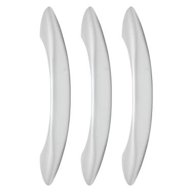 Imagem de 3Uni Puxador Para Moveis Armario Cozinha Fosco Banheiro 96mm