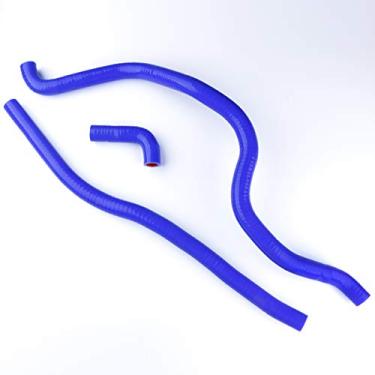 Imagem de LUXERAD Mangueira de silicone de arrefecimento para quadriciclo Performance 3 camadas 4,5 mm para Polaris Sportsman 400 500 2004 2005 (azul)